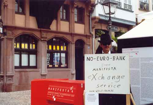 exchange service at the Manifesta