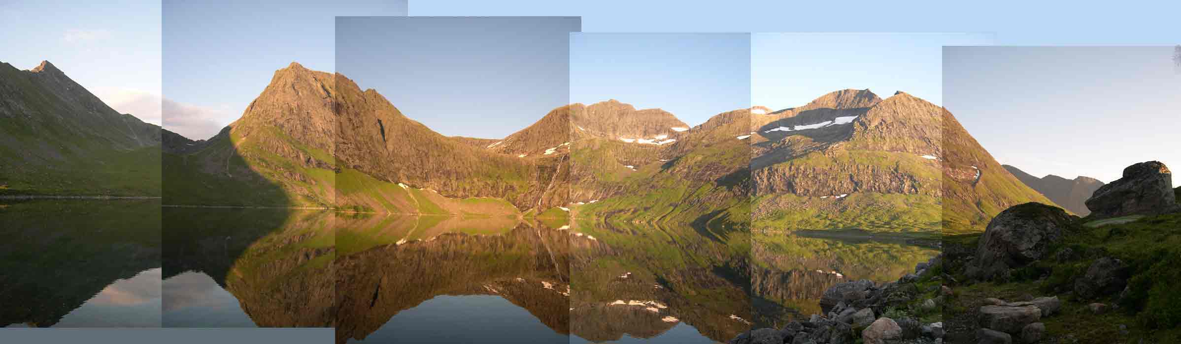 Grytavannet, sunset